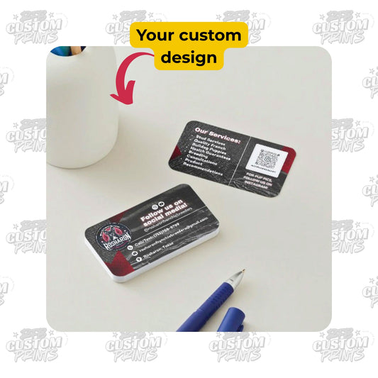 Custom Business Cards (Design + Print)