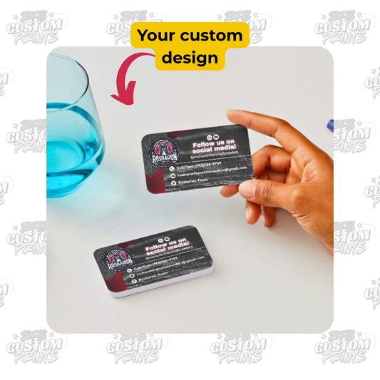 Custom Business Cards (Design + Print)