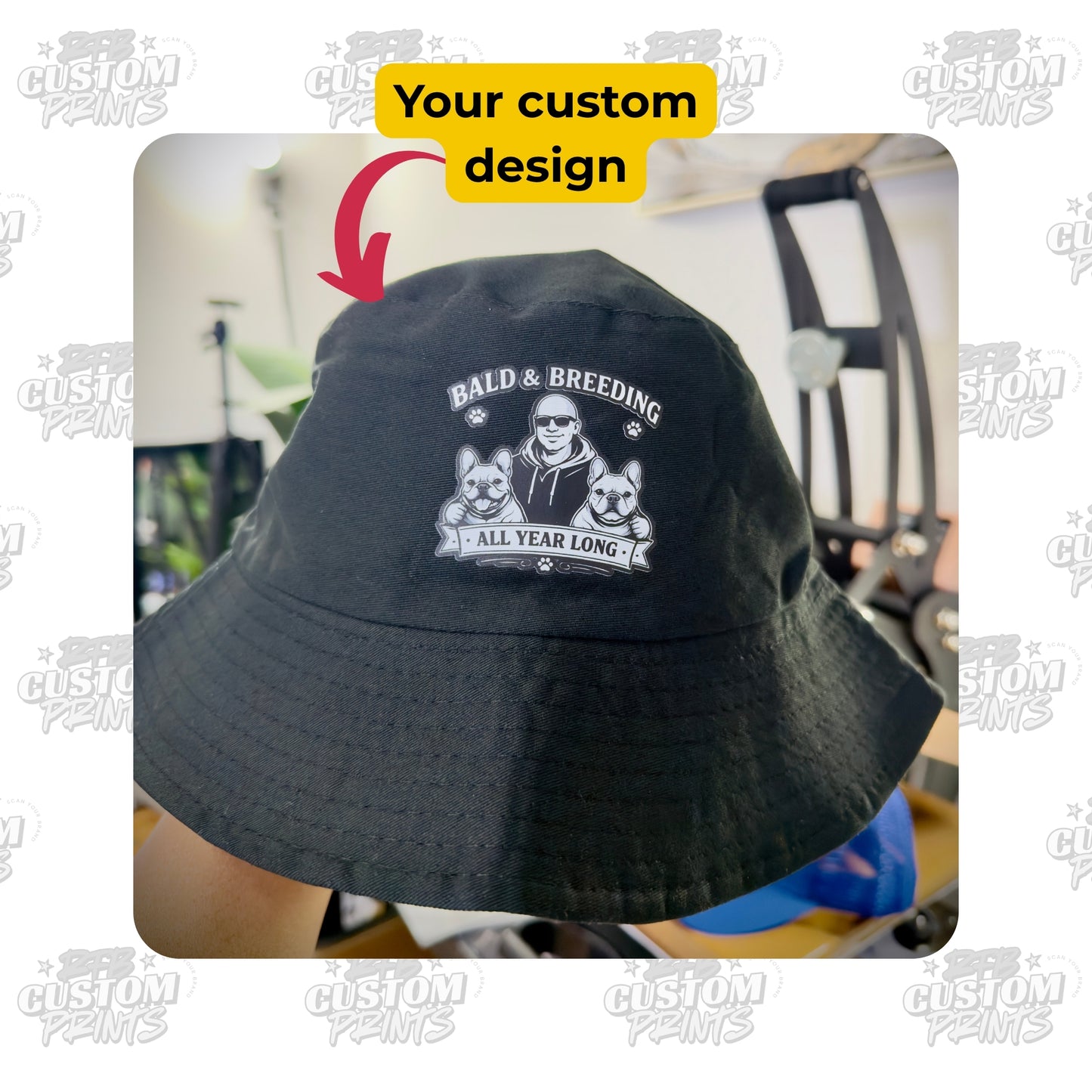 Custom Logo Hat (Bucket & Snapback)