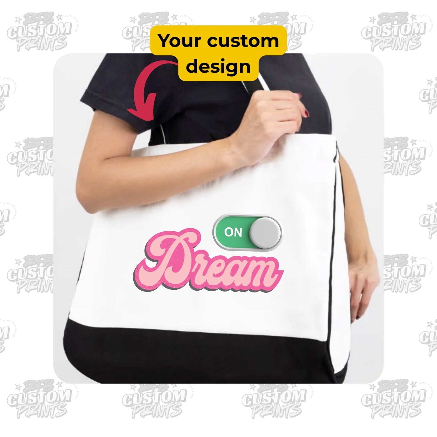 Custom Logo Tote Bag