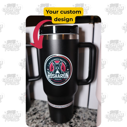 Custom Logo 40 oz Tumbler